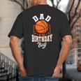 Dad Of The Birthday Boy Basketball Theme Bday Party Big And Tall Men's T-Shirt Back Print
