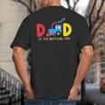 Dad Of The Birthday Boy Choo Choo Train Family Matching Big And Tall Men's T-Shirt Back Print Dad Of The Birthday Boy Choo Choo Train Family Matching Big And Tall Men's T-Shirt Back Print