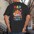 Dad Of The Birthday For Boy Circus Carnival Theme Party Big And Tall Men's T-Shirt Back Print