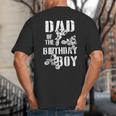 Dad Of The Birthday Boy Dirt Bike Big And Tall Men's T-Shirt Back Print
