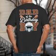 Dad Of The Birthday Boy Football Party Family Matching Big And Tall Men's T-Shirt Back Print