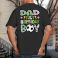 Dad Of The Birthday Boy Soccer Player Game Day Big And Tall Men's T-Shirt Back Print