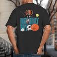 Dad Of The Birthday Boy Sports Matching Family Big And Tall Men's T-Shirt Back Print