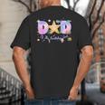 Dad Of The Birthday Girl One-Der The Sea Family Matching Big And Tall Men's T-Shirt Back Print