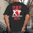 Dad Of The Birthday Karate Taekwondo Boy Martial Arts Big And Tall Men's T-Shirt Back Print