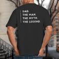 For Dad Birthday From Son Daughter Cool Small Big And Tall Men's T-Shirt Back Print For Dad Birthday From Son Daughter Cool Small Big And Tall Men's T-Shirt Back Print