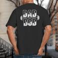 Dad BOD Gym Workout Small Big And Tall Men's T-Shirt Back Print Dad BOD Gym Workout Small Big And Tall Men's T-Shirt Back Print