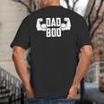 Dad Bod Muscle Strong Man Daddy Fathers Day Big And Tall Men's T-Shirt Back Print