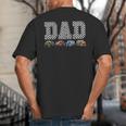 Dad Family Crew Monster Truck Lover Birthday Matching Big And Tall Men's T-Shirt Back Print Dad Family Crew Monster Truck Lover Birthday Matching Big And Tall Men's T-Shirt Back Print