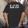 Dad Hockey Fathers Day Cool Sport Player Papa Dada Pops Big And Tall Men's T-Shirt Back Print Dad Hockey Fathers Day Cool Sport Player Papa Dada Pops Big And Tall Men's T-Shirt Back Print