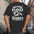 Being A Dad Is An Honor Being A Grandpa Is Priceless Big And Tall Men's T-Shirt Back Print