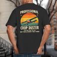 Dad Joke Farter Professional Crop Duster Big And Tall Men's T-Shirt Back Print Dad Joke Farter Professional Crop Duster Big And Tall Men's T-Shirt Back Print