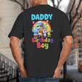 Dad And Mom Daddy Of The Birthday Boy Family Party Decor Big And Tall Men's T-Shirt Back Print