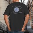 Dad Rocket Scientist Big And Tall Men's T-Shirt Back Print