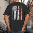Dad Senior 2026 Proud Dad Of A Class Of 2026 Graduate Flag Big And Tall Men's T-Shirt Back Print Dad Senior 2026 Proud Dad Of A Class Of 2026 Graduate Flag Big And Tall Men's T-Shirt Back Print