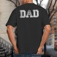 Dad Shirts For Dad Vintage Dad Idea Fathers Day Fun Big And Tall Men's T-Shirt Back Print