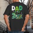 Dad Of The Three Rex Birthday Dinosaur Family Matching Big And Tall Men's T-Shirt Back Print Dad Of The Three Rex Birthday Dinosaur Family Matching Big And Tall Men's T-Shirt Back Print
