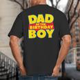 Dad Of The Toy Birthday Boy Story Theme B-Day Big And Tall Men's T-Shirt Back Print
