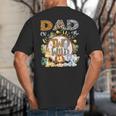 Dad Of The Two Wild Animal Safari 2Nd Birthday Party Big And Tall Men's T-Shirt Back Print