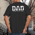 Dad Veteran Myth Legend Dad Military Father Big And Tall Men's T-Shirt Back Print Dad Veteran Myth Legend Dad Military Father Big And Tall Men's T-Shirt Back Print