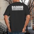 Daddio Father's Day Big And Tall Men's T-Shirt Back Print Daddio Father's Day Big And Tall Men's T-Shirt Back Print