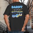 Daddy Of The Bday Boy Blue Dog Theme Party Family Matching Big And Tall Men's T-Shirt Back Print