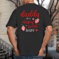 Daddy Of A Berry Sweet One Strawberry Baby First Birthday Big And Tall Men's T-Shirt Back Print Daddy Of A Berry Sweet One Strawberry Baby First Birthday Big And Tall Men's T-Shirt Back Print