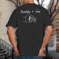 Daddy And Me Best Dad Ever Fist Bump Father's Day Big And Tall Men's T-Shirt Back Print