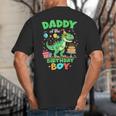 Daddy Of The Birthday BoyRex Dinosaur Family Party Big And Tall Men's T-Shirt Back Print