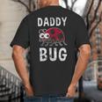 Daddy Bug Ladybug Lover Cute Dad Small Big And Tall Men's T-Shirt Back Print