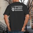 Daddy Family Birthday Matching Bad Two The Bone Bday Big And Tall Men's T-Shirt Back Print