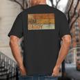 Daddy Lover Valentine Quote He Him Daddy Big And Tall Men's T-Shirt Back Print