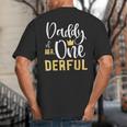 Daddy Of Mr Onederful 1st Birthday First One-Derful Matching Big And Tall Men's T-Shirt Back Print