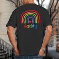 Daddy Rainbow For Women Men Family Matching Birthday Big And Tall Men's T-Shirt Back Print