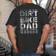Dirt Bike DAD Bike Motocross Enduro US Flag Shirt T-Shirt Big And Tall Men's T-Shirt Back Print Dirt Bike DAD Bike Motocross Enduro US Flag Shirt T-Shirt Big And Tall Men's T-Shirt Back Print
