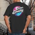Disco Daddy 60's 70s Disco Dad Big And Tall Men's T-Shirt Back Print