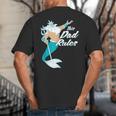 Disney The Little Mermaid King Triton Dad Big And Tall Men's T-Shirt Back Print