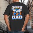 Disney Mickey And Friends Father's Day Goofiest Dad Vintage Big And Tall Men's T-Shirt Back Print