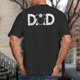 Disney Mickey Mouse Dad Small Big And Tall Men's T-Shirt Back Print
