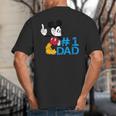 Disney Mickey Mouse Father's Day 1 Dad Big And Tall Men's T-Shirt Back Print Disney Mickey Mouse Father's Day 1 Dad Big And Tall Men's T-Shirt Back Print