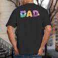 Disney Princess Dad Father’s Day Birthday Big And Tall Men's T-Shirt Back Print
