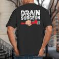 Drain Surgeon Plumber Job Professional Dad Men Big And Tall Men's T-Shirt Back Print Drain Surgeon Plumber Job Professional Dad Men Big And Tall Men's T-Shirt Back Print