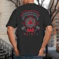 Dungeons & Dragons The Best Dungeon Master Dad Die Logo Big And Tall Men's T-Shirt Back Print