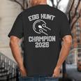 Egg Hunt Champion 2025 First Time Dad Pregnancy Reveal Big And Tall Men's T-Shirt Back Print