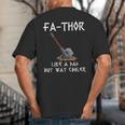FA-Thor Fathers Day Tshirt Dad Father Big And Tall Men's T-Shirt Back Print