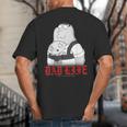 Family Guy Peter Stewie Dad Life Distressed Big Chest Logo Big And Tall Men's T-Shirt Back Print