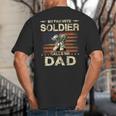 My Favorite Solider Calls Me Dad Proud Army Dad Big And Tall Men's T-Shirt Back Print