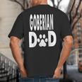 Goberian DAD Dog Owner Men Women Big And Tall Men's T-Shirt Back Print