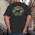 Golden Retriever Dad Dog Shirt Fathers Day Doggy Big And Tall Men's T-Shirt Back Print