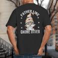 Grandpa Fathers Day Gnome For Men And Best Dad Pun Big And Tall Men's T-Shirt Back Print